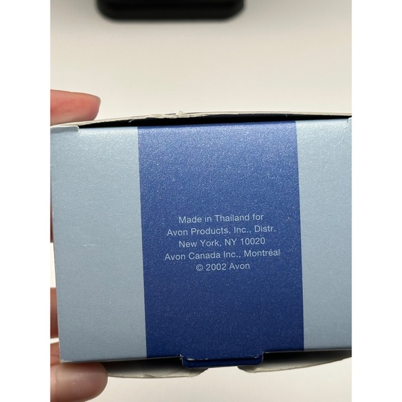 Vintage Avon Sterling Silver Genuine Onyx and Hematite Drop Necklace 16-18" 2002 - Picture 7 of 7